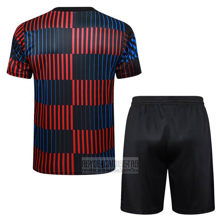 Chandal del Barcelona Manga Corta 2024 Azul - Pantalon Corto